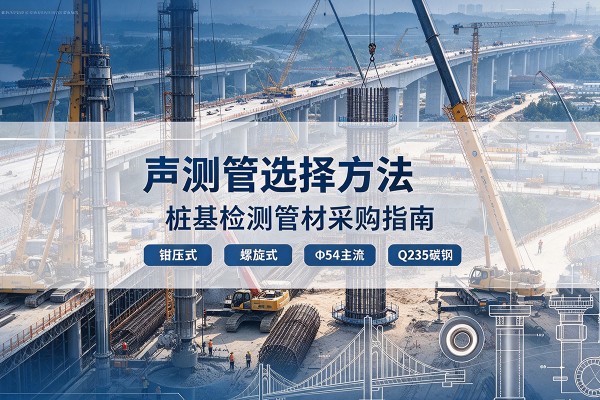 塔城声测管选型标准