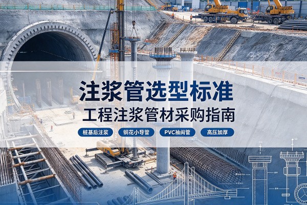 塔城注浆管选型标准