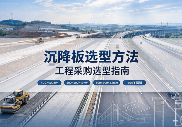 塔城沉降板选择方法