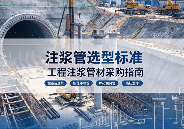 塔城注浆管选型标准